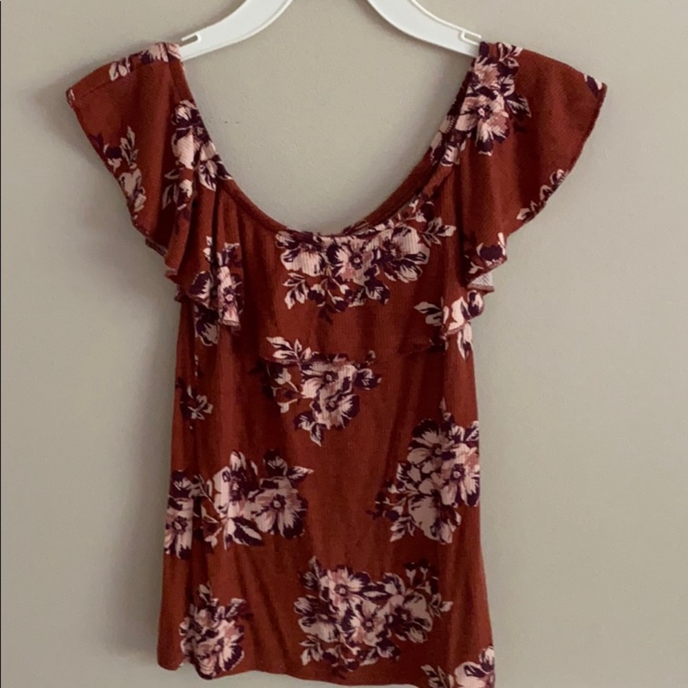 Cape Juby flowered top